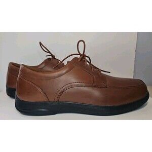 ANODYNE No. 12 Casual Dress Brown Oiled Leather Men’s Shoes Size US 14 W, WIDE